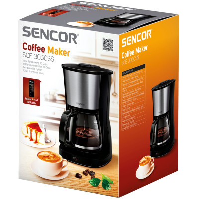 Крапельна кавоварка Sencor SCE 3050SS