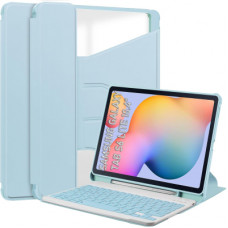 Чохол до планшета BeCover 360° Rotatable + Keyboard Samsung Tab S6 Lite 10.4 P610/P613/P615/P619 Light Blue (712407)