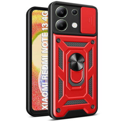 Чохол до мобільного телефона BeCover Military Xiaomi Redmi Note 13 4G Red (710692)