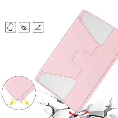Чохол до планшета BeCover 360° Rotatable + Keyboard Samsung Tab S6 Lite 10.4 P610/P613/P615/P619 Pink (712408)