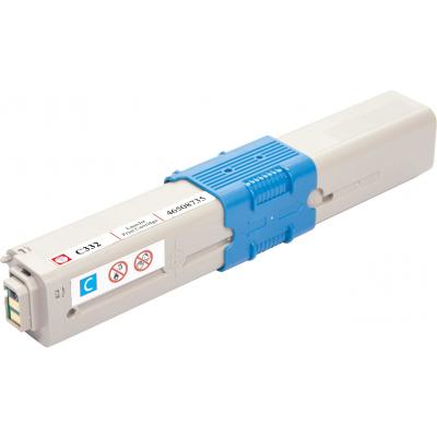 Тонер-картридж BASF OKI C332/MC363 Cyan 46508735 (KT-46508735)