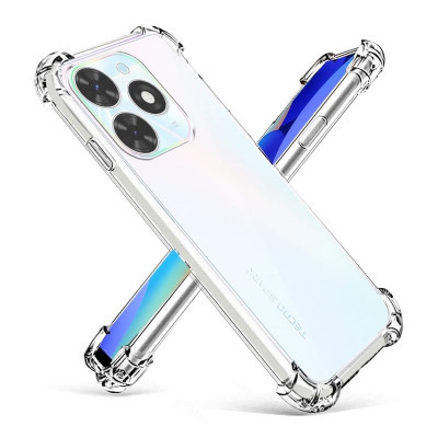 Чохол до мобільного телефона BeCover Anti-Shock Tecno Spark 20C (BG7n) Clear (710617)