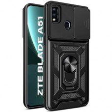 Чохол до мобільного телефона BeCover Military ZTE Blade A51 Black (710698)