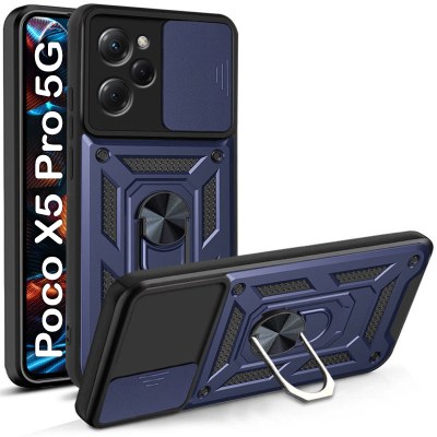 Чохол до мобільного телефона BeCover Military Poco X5 Pro 5G Blue (709115)