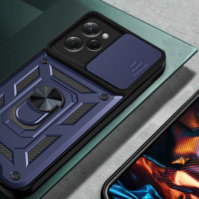 Чохол до мобільного телефона BeCover Military Poco X5 Pro 5G Blue (709115)