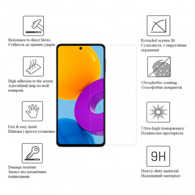 Скло захисне Drobak Xiaomi Redmi Note 12 Pro 5G (535345)