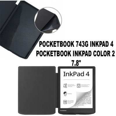 Чохол до електронної книги BeCover Smart Case PocketBook 743G InkPad 4 / InkPad Color 2 Deep Blue (710067)