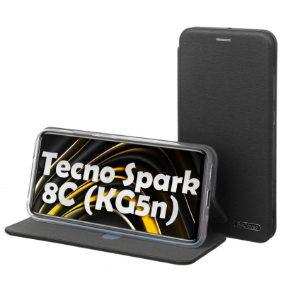 Чохол до мобільного телефона BeCover Exclusive Tecno Spark 8C (KG5n) Black (709043)