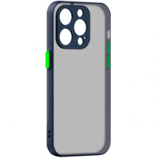 Чохол до мобільного телефона Armorstandart Frosted Matte Apple iPhone 14 Pro Navy Blue (ARM64483)