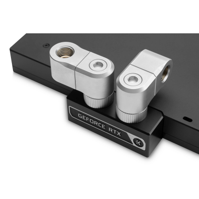 Фітинг для СВО Ekwb EK-Quantum Torque Double Rotary Offset 28 - Satin Titanium (3831109893487)