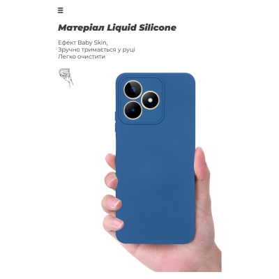 Чохол до мобільного телефона Armorstandart ICON Case Realme C51/C53 NFC Camera cover Dark Blue (ARM71023)