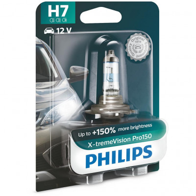 Автолампа Philips галогенова 55W (12972XVPB1)