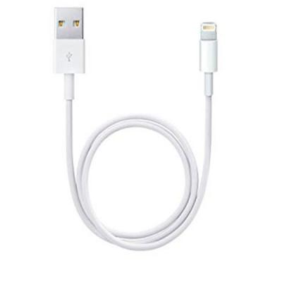 Зарядний пристрій Florence 2USB 3A + Lightning cable White (FW-2U030W-L)