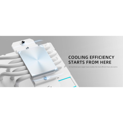 Кулер до процесора ID-Cooling Frozn A610 ARGB White (FROZN A610 ARGB White)