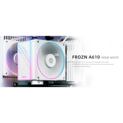 Кулер до процесора ID-Cooling Frozn A610 ARGB White (FROZN A610 ARGB White)