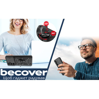 Чохол до мобільного телефона BeCover Military Samsung Galaxy A35 5G SM-A356 Black (711014)
